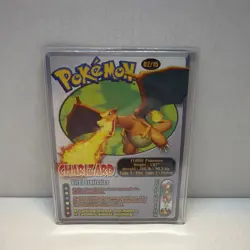 Pokemon Charizard Evolution Cards Wendy’s Kids Promo 2002 #2/15 Original Sleeve - Image 1