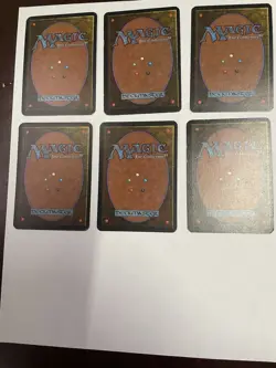 MTG Alpha Basic Lands Lot - 6 Cards Total LP/MP Mountain Swamp Forest - Image 2
