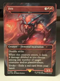 Ifrit - Fury (Rainbow Foil) Secret Lair Drop Foil - Image 1