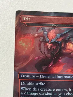 Ifrit - Fury (Rainbow Foil) Secret Lair Drop Foil - Image 5