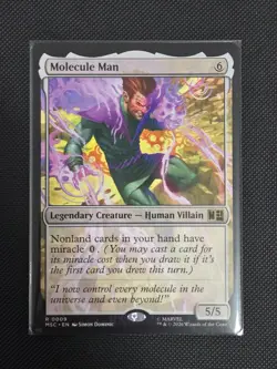 x1 Molecule Man R MTG Commander: Marvel Super Heroes M/NM, English - Image 1