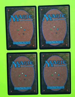 Magic the Gathering MTG Urza's Saga SCALD X 4 LP/EX U 1998 Nice! - Image 2