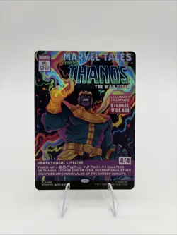 Thanos, The Mad Titan (Borderless) (0400) Marvel Super Heroes Foil - Image 1