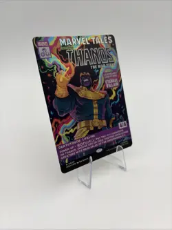 Thanos, The Mad Titan (Borderless) (0400) Marvel Super Heroes Foil - Image 4