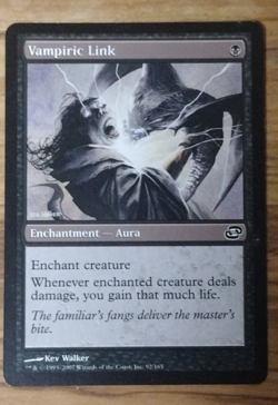 Vampiric Link - Planar Chaos Magic the Gathering MTG Played (see pics) - Image 1