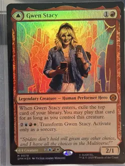 Gwen Stacy - Foil Marvel's Spider-Man - Mtg - Image 1