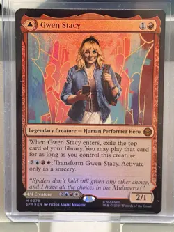 Gwen Stacy - Foil Marvel's Spider-Man - Mtg - Image 5