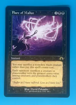 Flare of Malice (Retro Frame) Modern Horizons 3 Regular - Image 1