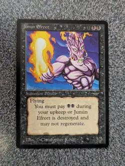 Junun Efreet Arabian Nights Magic The Gathering MTG - Image 1