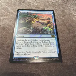 Extract Power (Surge Foil) 29 MTG MSC Commander: Marvel Super Heroes Foil NM - Image 1