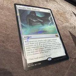 Doom's Time Platform (Surge Foil) 103 MTG MSC Commander: Marvel Foil NM - Image 3