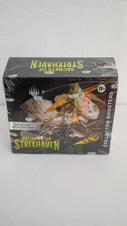 MTG Secrets of Strixhaven Collector Booster Box Sealed English - Image 1