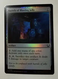 x1 Barrels of Blasting Jelly FOIL TLA Avatar MTG 254 M/NM 1x - Image 1