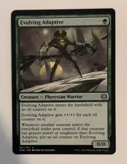 Evolving Adaptive (167) Phyrexia: All Will Be One ONE MTG Magic - Image 1