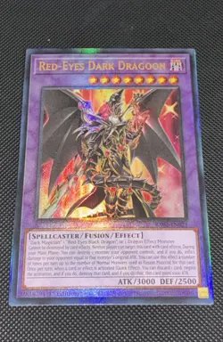 Yugioh! Red-Eyes Dark Dragoon (PUR) RA02-EN021 Prismatic Ultimate Rare 1st Ed NM - Image 2