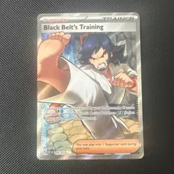 Pokemon Black Belt’s Training 255/217 Ascended Heroes Card NM - Image 1
