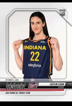 2024 Panini Instant WNBA Caitlin Clark ALL-ROOKIE TEAM 1/26980 SP Fever #247 RC - Image 1