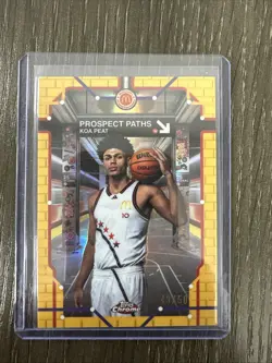 2025 Topps Chrome McDonald's All American Koa Peat Gold Prospect Paths /50 SP - Image 1