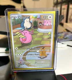 Pokemon TCG Chansey Illustration Rare Full Art Holo 187/167 SV06 EN 2024 - Image 1