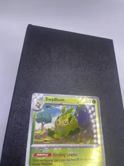 Pokemon TCG Swadloon 002/086 White Flare Master Ball Reverse Holo Common - NM - Image 4