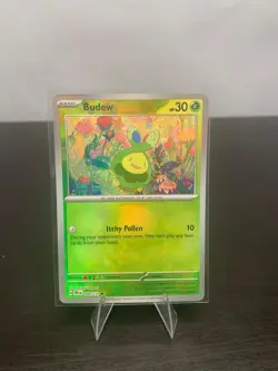 Budew - 004/131 - Masterball - Prismatic Evolutions - Pokemon Card - NM - Image 1