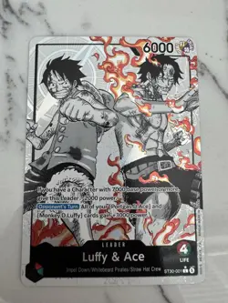 One Piece Luffy & Ace (ST30-001) Starter Deck: EX Luffy & Ace - Image 1