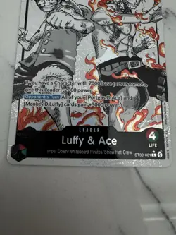 One Piece Luffy & Ace (ST30-001) Starter Deck: EX Luffy & Ace - Image 3