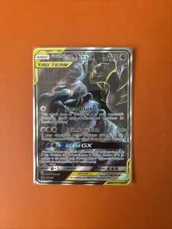 Pokemon TCG Garchomp & Giratina GX SM193 Sun & Moon Promo Card - Image 1