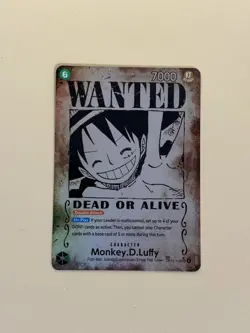 Monkey D Luffy OP13-118 Wanted Poster Carrying On His Will One Piece Card En - Image 3