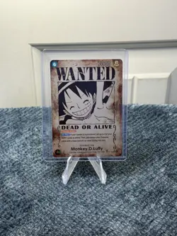 Monkey D Luffy OP13-118 Wanted Poster Carrying On His Will One Piece Card En - Image 5