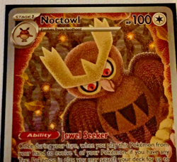 Pokemon TCG Noctowl SVP Scarlet & Violet Promo Card English NM - Image 2