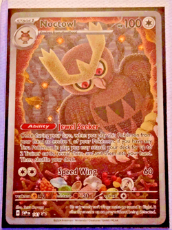 Pokemon TCG Noctowl SVP Scarlet & Violet Promo Card English NM - Image 4