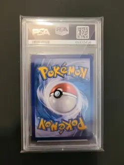 2016 Pokemon Fates Collide Black Star Promo STAFF Holo XY127 PSA MINT 9 MOLTRES - Image 2