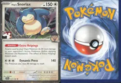 HOP'S SNORLAX (COSMOS HOLO) 117/159 RARE PRIZE PACK SERIES CARDS POKEMON NM - Image 3