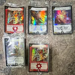 Duel Masters TCG 2004 5-Card Lot Foil/Holo Snip Striker Bullrazer + More - Image 1