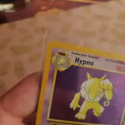 Pokemon TCG Trading Card Game Hypno Fossil Holo Foil Unlimited Rare Card 8/62 - Image 2