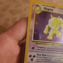 Pokemon TCG Trading Card Game Hypno Fossil Holo Foil Unlimited Rare Card 8/62 - Image 3