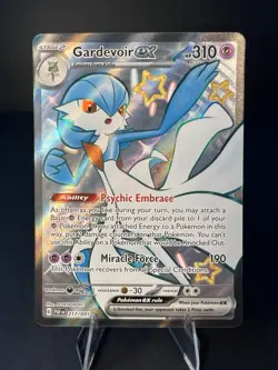 Gardevoir ex 217/091 Paldean Fates Shiny Ultra Rare Pokemon Card MINT 💎 - Image 1