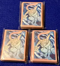 Set of 3 Pokemon Greninja Premium Card Sleeves 195ct Chaos Rising ETB - SEALED - Image 1