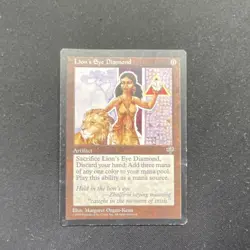 Wizards of the Coast MTG Lion's Eye Diamond Mirage Rare Regular Artifact 1996 - Image 1