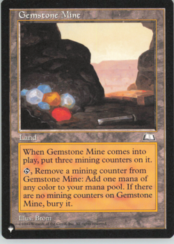 Gemstone Mine (WTH) The List Reprints NM - Image 1