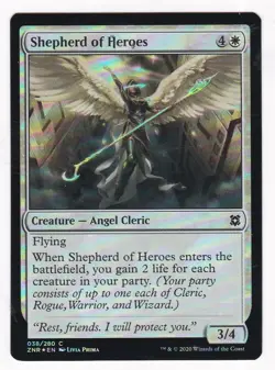 MTG: Zendikar Rising: Foil: Shepherd of Heroes - Image 1