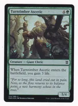 MTG: Zendikar Rising: Foil: Turntimber Ascetic - Image 1