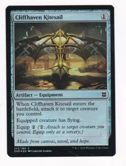 MTG: Zendikar Rising: Foil: Cliffhaven Kitesail - Image 1