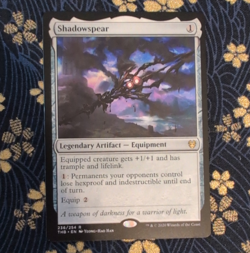 Wizards of the Coast MTG Shadowspear Theros Beyond Death Regular Rare 236 EN - Image 1