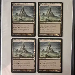 4 x Vault of Whispers - Mirrodin - Play Set - NM/M - Image 1