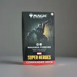 *NEW* Magic The Gathering Marvel Super Heroes Wakanda Forever Commander Deck - Image 1