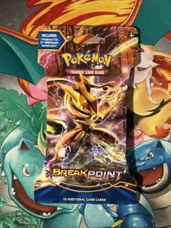 1x Pokemon X&Y Breakpoint Sleeved Booster Pack Greninja New/ Factory Sealed - Image 1