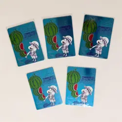 ONE PIECE Meta Kira Card LUFFY Summer Comic Natsu Comi 2026 Set of 5 Japanese - Image 1