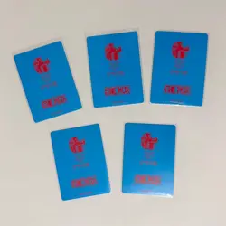 ONE PIECE Meta Kira Card LUFFY Summer Comic Natsu Comi 2026 Set of 5 Japanese - Image 2